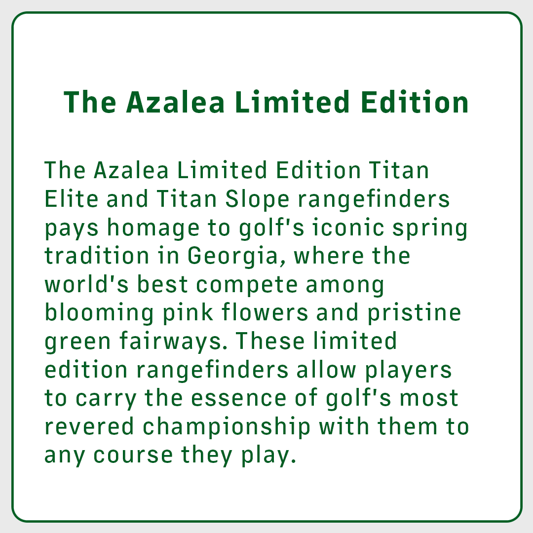 Titan Elite Rangefinder Azalea - story