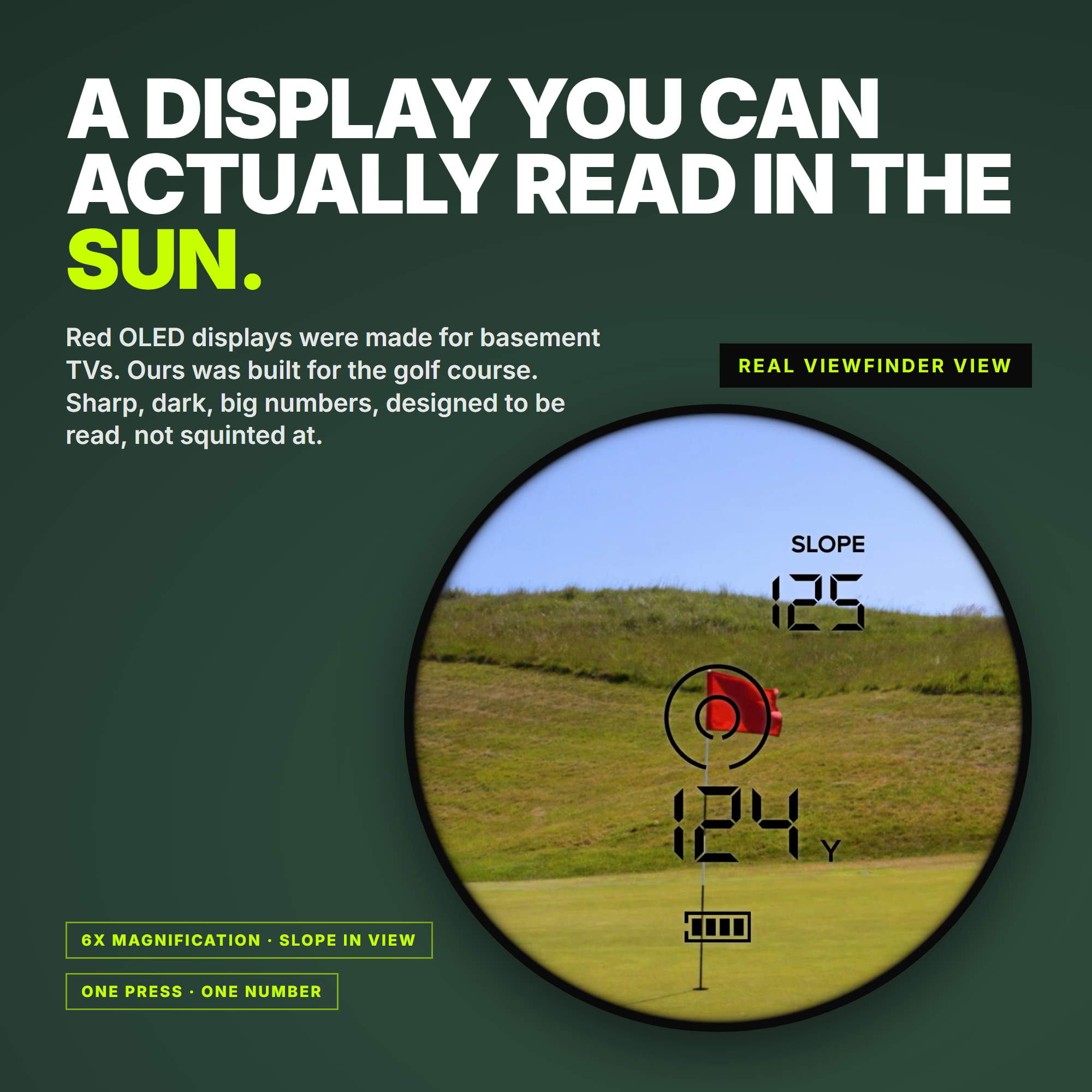 NX10 Slope Rangefinder