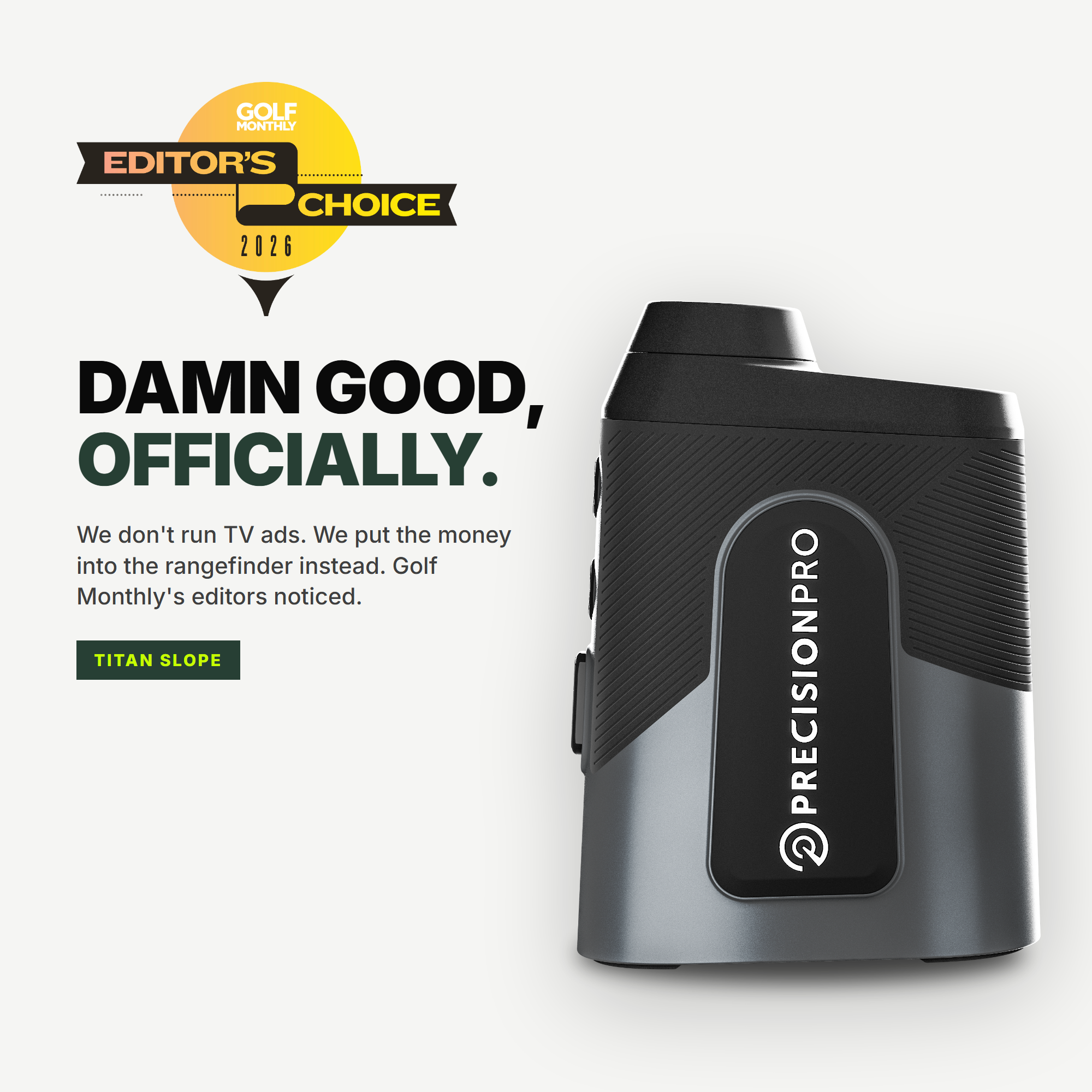 Titan Slope Rangefinder