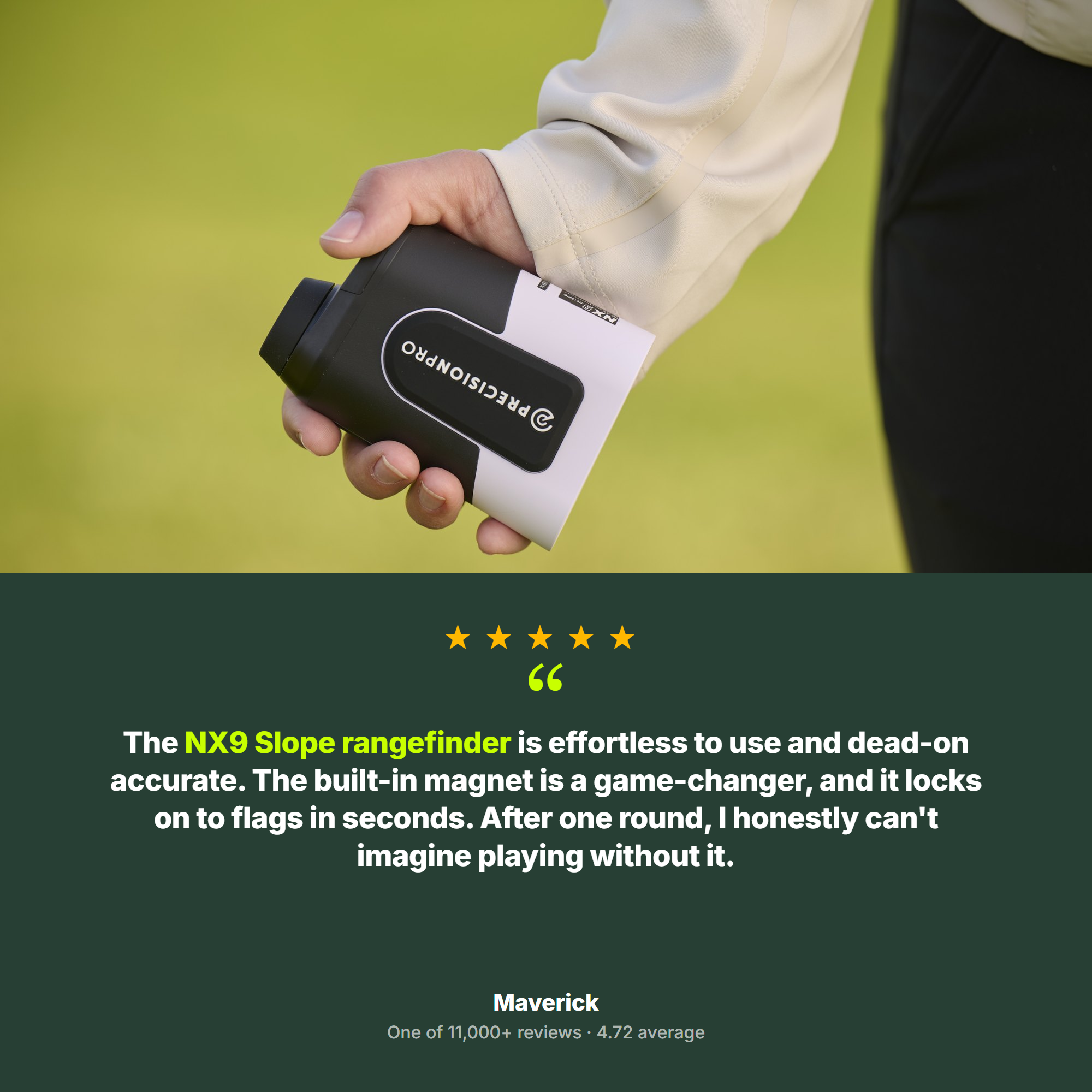 NX9 Slope Rangefinder